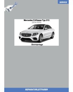 Mercedes E-Klasse (2016-2023) Reparaturleitfaden Bremsanlage