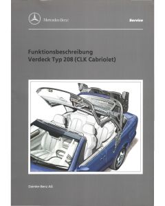 Mercedes CLK Cabrio (1998-2003) Funktionsbeschreibung Verdeck / Variodach