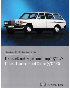 Mercedes Benz E-Klasse S/C 123 (1977-1986) Informationen für Klassiker, DVD