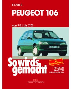 Peugeot 106 Reparaturanleitung Delius 94 So wirds gemacht