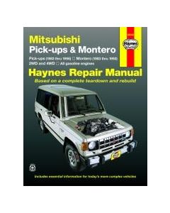 Mitsubishi Pick-up and Montero (83-96) Repair Manual Haynes