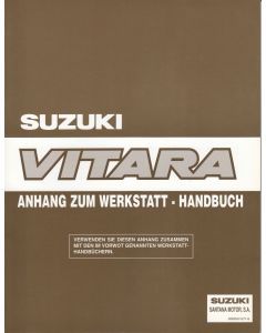 Suzuki Vitara SE 416 (90-98) - Ergänzung Werkstatthandbuch 1997