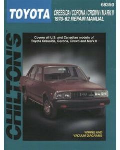 Toyota Cressida Corona Crown MkII (70-82) Repair Manual Chilton Reparaturanleitung