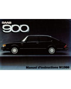 Saab 900 (1986) Manuel d´instructions 
