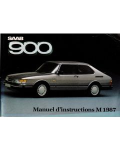 Saab 900 (1987) Manuel d´instructions