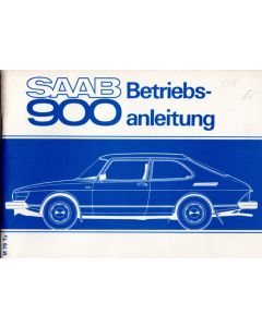 Saab 900 (1979) Betriebsanleitung  