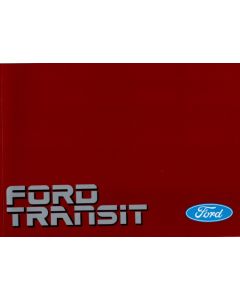 Ford Transit (1985-1986) Bedienungsanleitung