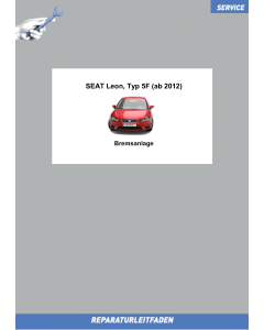 Seat Leon Typ 5F (12>) Bremsanlage - Reparaturanleitung