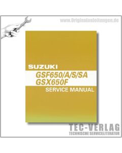 Suzuki GSF 650 (07-08) - Werkstatthandbuch