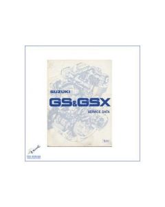 Suzuki Motorräder GS / GSX 400 bis 1100ccm (80) Werkstatthandbuch Servicedaten