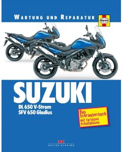 Suzuki DL 650 V-Strom / SFV 650 Gladius (04-17) Reparaturanleitung Schrauberbuch