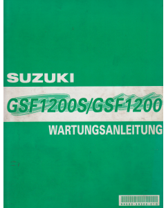 Suzuki GSF 1200 S / GSF 1200 (2000) Wartungsanleitung