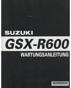 Suzuki GSX- 600 (2006) Wartungsanleitung