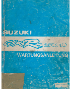 Suzuki GSX-R750 W (1992) Wartungsanleitung