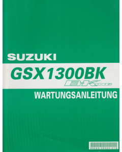 Suzuki GSX 1300 BK (2007) Wartungsanleitung