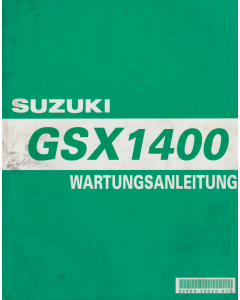 Suzuki GSX 1400 (2001) Wartungsanleitung