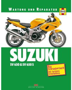 Suzuki SV 650 / SV 650 S (99-02) - Reparaturanleitung Schrauberbuch