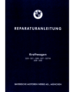 BMW Oldtimer (37-41) 320 / 321 / 326 / 327 / 328 / 335 - Werkstatthandbuch