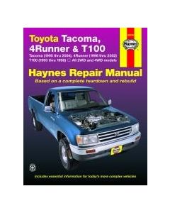 Toyota Tacoma 4Runner and T100 (93-04) Repair Manual Haynes