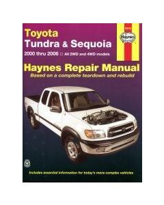 Toyota Tundra and Sequoia (00-06) Repair Manual Hayne