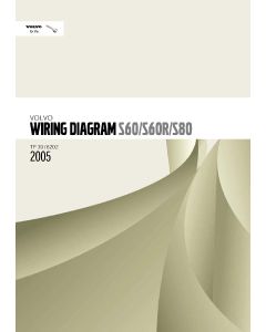 Volvo S60 (2004-2005) Wiring Diagrams and Electric Model Year 2005