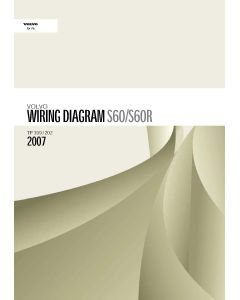 Volvo S60 (2006-2007) Wiring Diagrams and Electric Model Year 2007