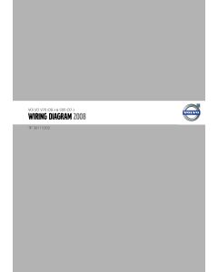 Volvo S80 (2007-2008) Wiring Diagrams and Electric Model Year 2008