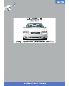 Volvo S80 (2002-2003) Wiring Diagrams and Electric Model Year 2003