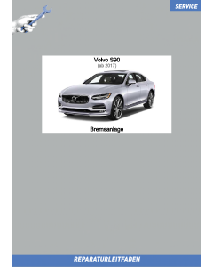 Volvo S90 (ab 2017) Reparaturleitfaden Bremsanlage