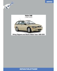 Volvo V40 (1996-2000) Wiring Diagrams and Electric Model Years 1996-2000