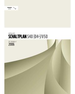 Volvo V50 (2005-2006) Schaltpläne und Elektrik Modelljahr 2006