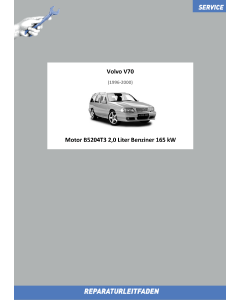 Volvo V70 (1996-2000) Reparaturleitfaden Motor 2,0 L Benziner 165 kW B5204T3