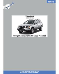 Volvo XC90 (2002-2003) Wiring Diagrams and Electric Model Year 2003
