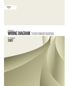 Volvo XC90 (2006-2007) Wiring Diagrams and Electric Model Year 2007