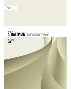 Volvo XC90 (2006-2007) Schaltpläne und Elektrik Modelljahr 2007