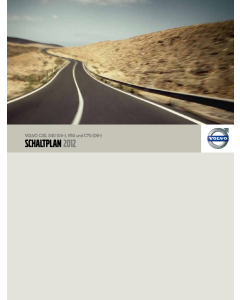 Volvo C70 Werkstatthandbuch Schaltpläne 2012