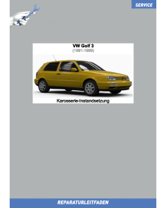 VW Golf 3 / Golf Variant 1991-1999 Reparaturanleitungen und