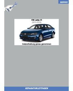 VW Jetta 6 (2013-2018) Reparaturleitfaden Inspektion, Service und Wartung