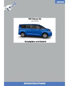 VW Cityvan SL (ab 2022) Schaltpläne und Elektrik