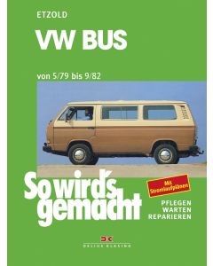 VW Bus T3 Reparaturanleitung Delius 24 So wirds gemacht