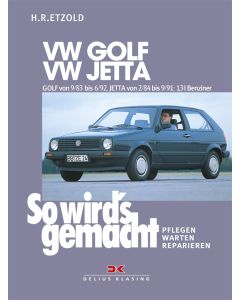 VW Golf II / VW Jetta  Reparaturanleitung Delius 43 So wirds gemacht