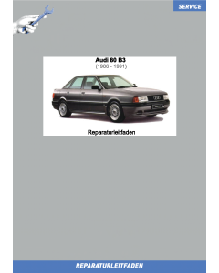 Audi 80 / 90 B3 (86-91) KE lll-Jetronic Zündanlage - Reparaturleitfaden