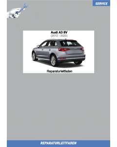 Audi A3 (2012-2020) Reparaturleitfaden Motor Mechanik 1,6 / 2,0 Liter TDI Diesel