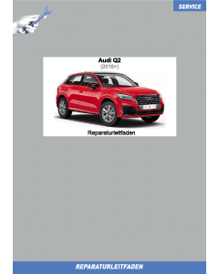 Audi Q2 (2016 >) Reparaturleitfaden Motor Instandsetzung 2,0 Liter TFSI