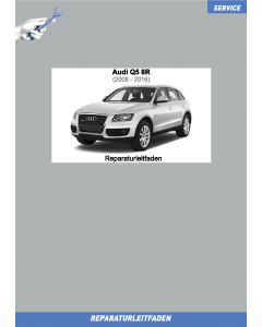 Audi Q5 8R (08>) 6-Gang Automatikgetriebe Allradantrieb - Reparaturleitfaden