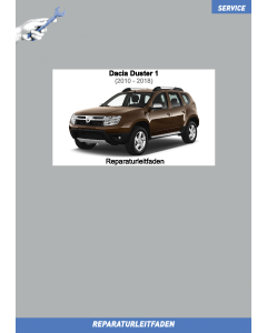 Dacia Duster (2010-2018) Reparaturleitfaden Wartung, Instandhaltung und Inspektion