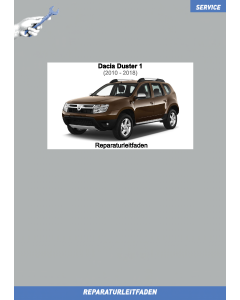 Dacia Duster (2010-2018) Reparaturleitfaden 6 Gang Schaltgetriebe TL4 / TL8