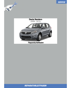 Dacia Sandero (2008-2012) Reparaturleitfaden 4 Gang Automatikgetriebe DP0 / DP2 
