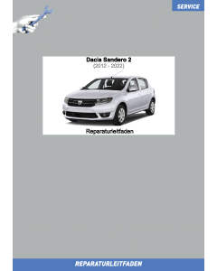 Dacia Sandero 2 (2012-2022) Reparaturleitfaden Wartung und Instandhaltung