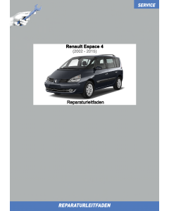 Renault Espace 4 (2002-2014) Werkstatthandbuch Wartung und Inspektion